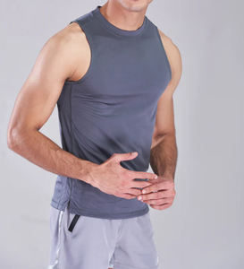 Débardeur Homme Musculation Sans Manches Sportswear T-shirt Stringer Vêtement Tendance Bodybuilding Singlet Fitness Gilet - Product Image 3