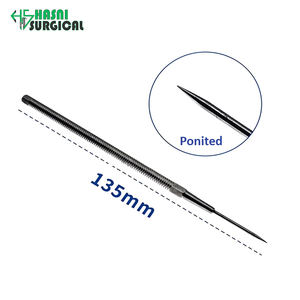 ชุดเครื่องมือผ่าตัดเปลือกตาแบบแมนนวล ตะขอเกี่ยวผิวหนังแบบลวดผ่าตัด ขนาด 1 มม. ปลายแหลม ทำจากสแตนเลสสตีล ได้รับการรับรองมาตรฐาน CE ISO จาก Hasni Surgical - Product Image 4