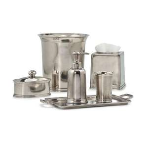 Metal Bathroom <b>Set</b> With <b>Soap</b> Pump Toothbrush Holder Tumbler And <b>Soap</b> Dish For Modern Homes - Product Image 1