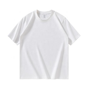 Camiseta de Manga Corta para Hombre, Cuello Redondo, Color Verde Menta, Corte Regular, Informal, 100% Algodón Jersey, Transpirable, Diseño de Punto de Color Sólido - Product Image 5