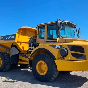 Camión Volquete Amarillo Volvo A25E con 4 Años de Garantía, Caja de Cambios de Alta Eficiencia, Cojinete de Motor y Bomba - Product Image 3
