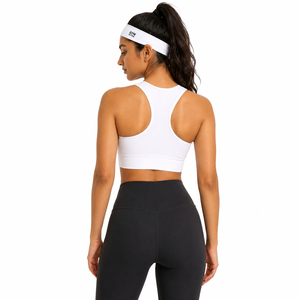 Soutien-gorge de sport pour femme sans couture, respirant, écologique, de qualité supérieure, avec logo frontal, service OEM, prix de gros abordable - Product Image 5