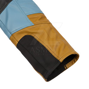 Pantalon de moto en cuir épais avec siège renforcé pour les motards professionnels et les événements de course - Product Image 5