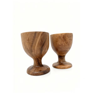 Copa de Vino de Madera de Acacia Kalea - Product Image 3