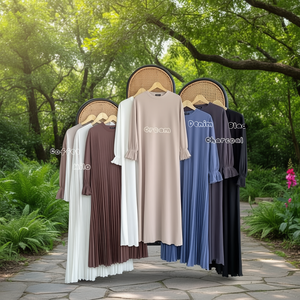 เดรสลำลองจีบระบายพรีเมียมสำหรับผู้หญิง - Product Image 3