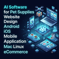Logiciel IA pour WordPress et Shopify : Plugin IA pour le design de sites web d'articles pour animaux de compagnie, logiciel ERP et CRM IA, application mobile Android/iOS, Mac/Linux