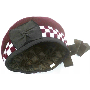 Gorra de Lana Acrílica Escocesa Borgoña BALMORAL, Modelo 2026, la Más Vendida, Gorra Highland 2026 - Product Image 2