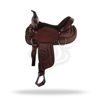Selle de randonnée western, équipement d'équitation