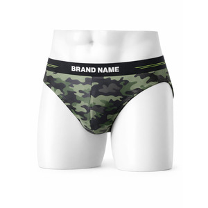 Slip de bain de luxe pour homme, noir et or, design de créateur, taille basse, élastique devant et derrière, sous-vêtement de bain premium pour la plage - Product Image 3