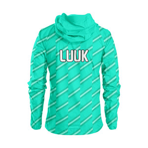 Chaqueta Cortavientos con Capucha para Hombre, Personalizada, Ecológica, de Alta Calidad, para Primavera, Estilo Urbano, Cierre de Cremallera, 100% Nailon, Impermeable - Product Image 6