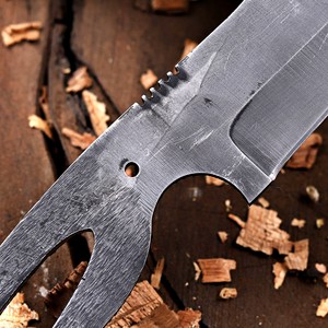 Cuchillo de caza Tanto de hoja fija forjada de acero 1095 Nordic Forge para bricolaje, kit de hoja fija personalizada OEM/ODM - Product Image 6