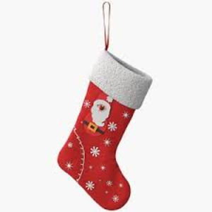 Vente en gros de cadeau de bonbons en laine fine tricoté pour enfants personnalisé Cadeau de Noël avec lettre rouge Sac de chaussettes USA - Product Image 1