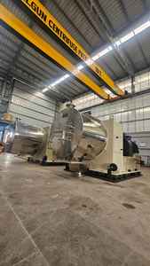 Centrífuga Mecánica Horizontal Duradera de Empuje, de Acero Inoxidable 2205, 25 HP, 220V, 100 a 1000 Kg/H, para Separación Industrial - Product Image 6