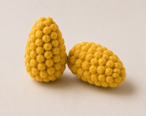 Handmade <b>Wool</b> Felt Corn Pretend Play Children's Toy with Numbers for 3-6 Year Olds-Unisex Educational Gift - Product Image 5