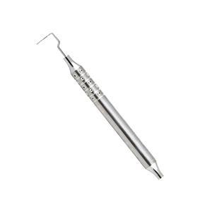 Explorador Dental de Acero Inoxidable para Cuidado Bucal, Quirúrgico, de Punta Única, con Punta en Ángulo Recto Corto, Herramientas de Limpieza y Relleno - Product Image 6