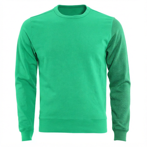Sudadera Personalizada con Logotipo para Hombre, Cuello Redondo, Tejido de Poliéster y Algodón, Cuello Alto, Manga Larga, Ropa Casual de Invierno - Product Image 1