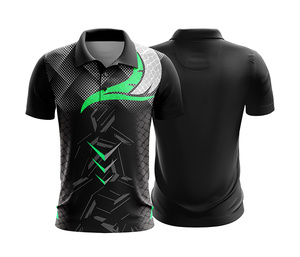 High Quality Full Sublimation Polo Jersey Manufacturer Durable Stitching for Men Women Youth Quick-Dry Dry-Fit Active Polo - Product Image 4
