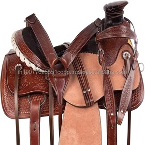 Silla de Montar Inglesa Profesional de la Mejor Calidad, Cuero Genuino, Ajustable, para Entrenamiento y Exhibición, Cantidad al por Mayor - Product Image 4