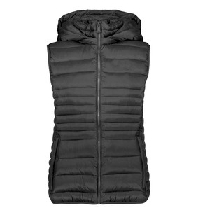 Nouveau gilet matelassé en duvet pour femme, col montant, fermeture éclair, coupe courte sans manches, design unique, style sweat à capuche printemps - Product Image 6