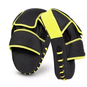 New Arrival Latest Design Custom Leather <b>Focus</b> <b>Pads</b> Breathable Hand-Equipmen Training Punching Boxing Kicking - Product Image 6