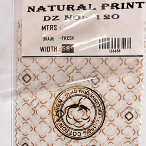 Tissu imprimé en coton biologique de qualité supérieure, fourni directement par l'usine pour le marché mondial, tissu imprimé en coton biologique respectueux de l'environnement - Product Image 1