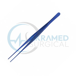 คีมจับเนื้อเยื่อไทเทเนียมคุณภาพสูง DeBakey Atraumatic ขนาด 9.5 นิ้ว ปลาย 1.5 มม. เครื่องมือผ่าตัดหลอดเลือด ได้รับการรับรองมาตรฐาน CE - Product Image 4