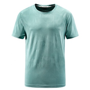 T-shirts décontractés de mode urbaine en gros, style hip-hop, 100 % coton, manches courtes, col rond, coupe classique pour hommes, personnalisables avec logo - Product Image 1