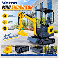 Mini-excavatrices domestiques à vendre, micro-excavatrices, équipement de tranchage pour espaces confinés