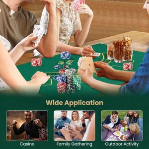 Ricreazioni familiari Texas Holdem Set di Chip da Poker per giochi di carte - Product Image 2