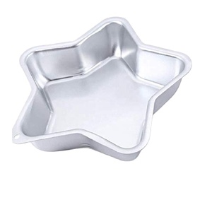 แม่พิมพ์เค้กโลหะรูปดาวขนาดใหญ่ดีไซน์หรูหราหรูหราแม่พิมพ์เค้กสำหรับใช้ในการอบและตกแต่งเครื่องเงิน - Product Image 1
