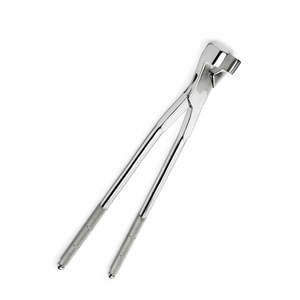 Pinzas de Extracción Dental Equina de Acero Inoxidable Hechas a Mano, con Mandíbula Dentada, Fuente de Alimentación Manual, Color Plata, Alta Calidad - Product Image 2