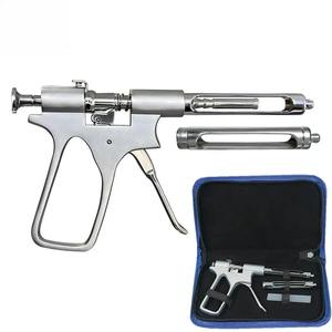 กระบอกฉีดยาแบบกดสแตนเลสสำหรับทันตกรรม 1 ชิ้น ขนาด 1.8 มล. อุปกรณ์ผ่าตัดทางทันตกรรม เครื่องมือฉีดยาในช่องปาก - Product Image 2