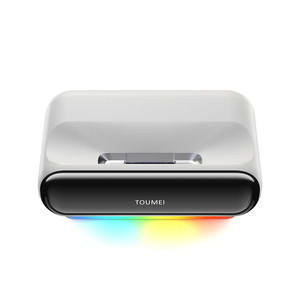 โปรเจคเตอร์ฉายภาพระยะใกล้พิเศษ Smart Ultra Short Throw รองรับความละเอียด 1080P 4K โปรเจคเตอร์ DLP พร้อม WiFi โฟกัสอัตโนมัติ MEMC ระบบ Android สำหรับดูหนังในห้องนอน - Product Image 6