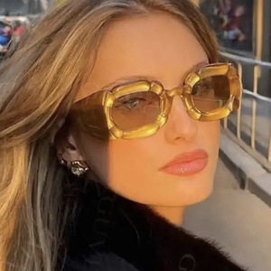 Petal Irregular <b>Sunglasses</b> New European and American <b>Sunglasses</b> Ins Show Personality Candy <b>Sunglasses</b> - Product Image 3
