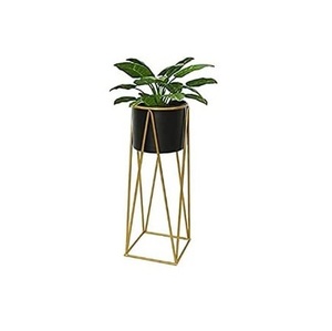 Ensemble de 3 jardinières décoratives pour la maison, grandes jardinières courbées à la main, design unique, article ménager - Product Image 3