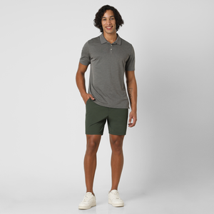 Pantalones cortos casuales de verano para hombre, estilo lounge, sublimados, de diseño liso, para uso diario. - Product Image 3