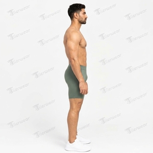 Athletic Men Compression <b>Shorts</b> Polyester Spandex Gym Training Running <b>Tight</b> Fitness Wear OEM Private Label - Product Image 3