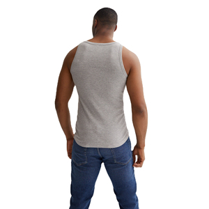 Débardeur de sport pour homme personnalisé en gros, logo personnalisé, coton de qualité supérieure, course à pied, musculation, sans manches, vêtements de fitness avec service OEM - Product Image 2
