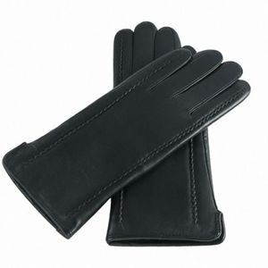 Gants d'hiver décontractés en cuir pour femmes avec écran tactile thermique pour le ski, les sports de plein air et la conduite automobile - Mode pakistanaise - Product Image 4