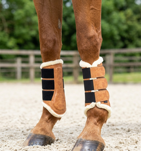 Botas de equitación de lujo personalizadas de piel sintética con patrón de cocodrilo, forro de piel sintética de oveja suave, a prueba de golpes y ligeras. - Product Image 2