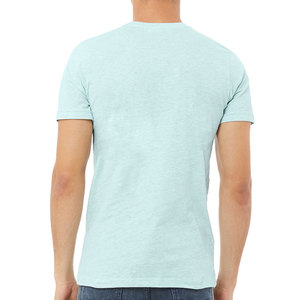 เสื้อยืดแขนสั้นผู้ชายผ้าฝ้าย 100% ระบายอากาศได้ดี พร้อมปลายแขนแบบริบและลายพิมพ์ดิจิทัล - Product Image 5