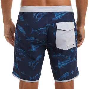 Shorts de pêche sportifs pour hommes 2026, 100 % coton, séchage rapide, nouveau design, motif uni, respirant, mi-long, pour fitness et usage décontracté, en toile - Product Image 2