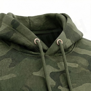 Conjunto de Sudadera con Capucha y Pantalones de Camuflaje para Hombre, Chándal Informal de Manga Larga con Cordón y Bolsillos, Ropa de Otoño - Product Image 4