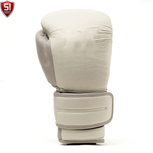 Gants de boxe en matériau PU, sangle de poignet réglable et durable, équipement d'entraînement toutes saisons - Product Image 2