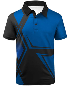Camiseta Polo con Rayas para Hombre, Servicio OEM, Secado Rápido, Transpirable, Unisex, Deportiva, de Color Sólido - Product Image 6