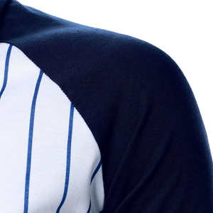 Último Diseño, Nuevo Estilo de Moda, Camisas Casuales para Hombre con Cuello Azul, con Logotipo Personalizado, Tela de Lona de Algodón Transpirable 2026 - Product Image 5