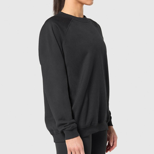Sudadera Extra Grande de Alta Calidad para Mujer con Logotipo Personalizado en la Parte Delantera, 100% Algodón, Informal de Verano, Manga Larga - Product Image 6