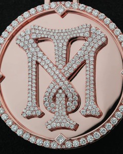 <b>Custom</b> Iced Out Pendant Round Cut Moisasnite <b>Name</b> Letter Pendant HipHop Charm 925 Silver Moissanite Diamond Pendant for <b>Necklace</b> - Product Image 1