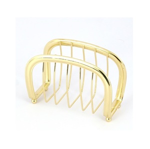 Modern Metal <b>Tissue</b> Box Organizer in Gold and <b>Black</b> Finish Free Standing Design for Home Traditional Chinese Style <b>Tissue</b> Box - Product Image 2