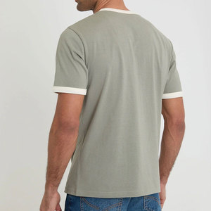 T-shirt Ringer durable et résistant, en stock, idéal pour un usage quotidien et un style tendance - Product Image 5